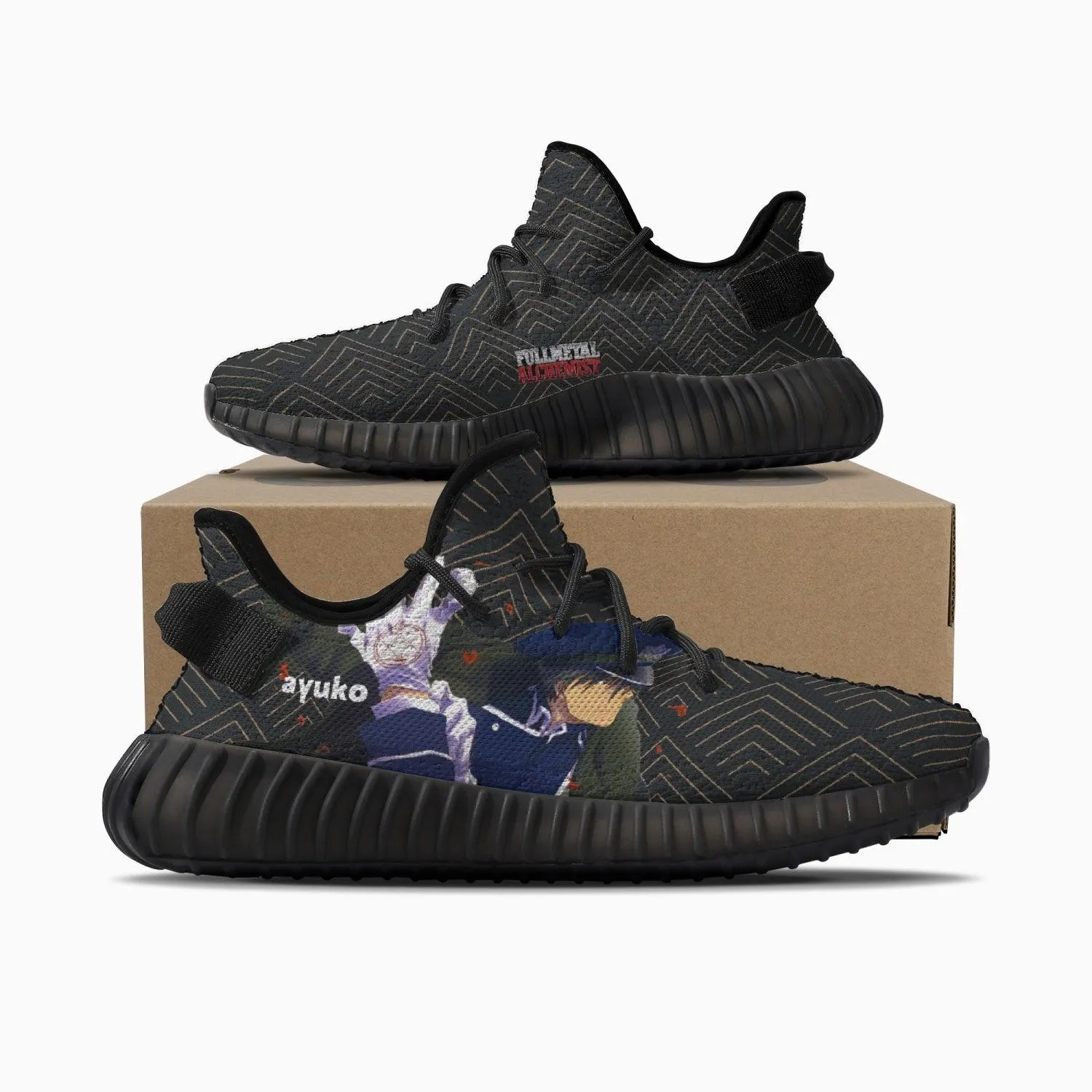 Fullmetal Alchemist Roy YZ Anime Shoes