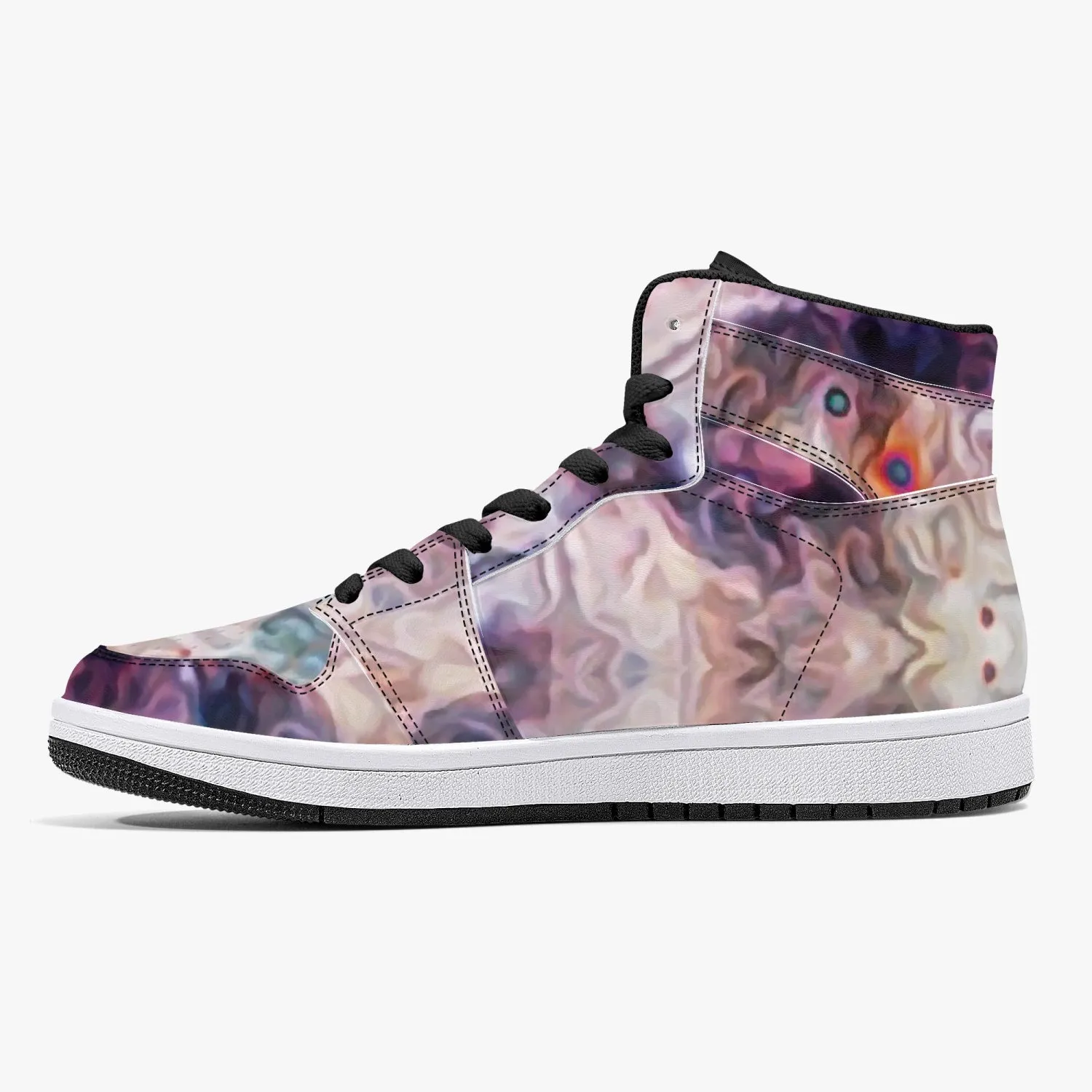 Medusa Psychedelic Split-Style High-Top Sneakers